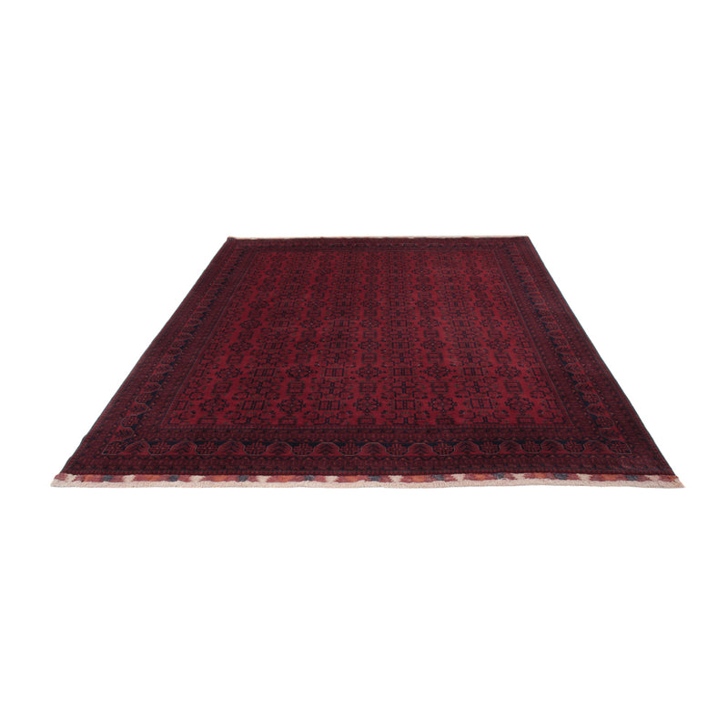 Afghan Rug - Royal - 298 x 206 cm - dark red