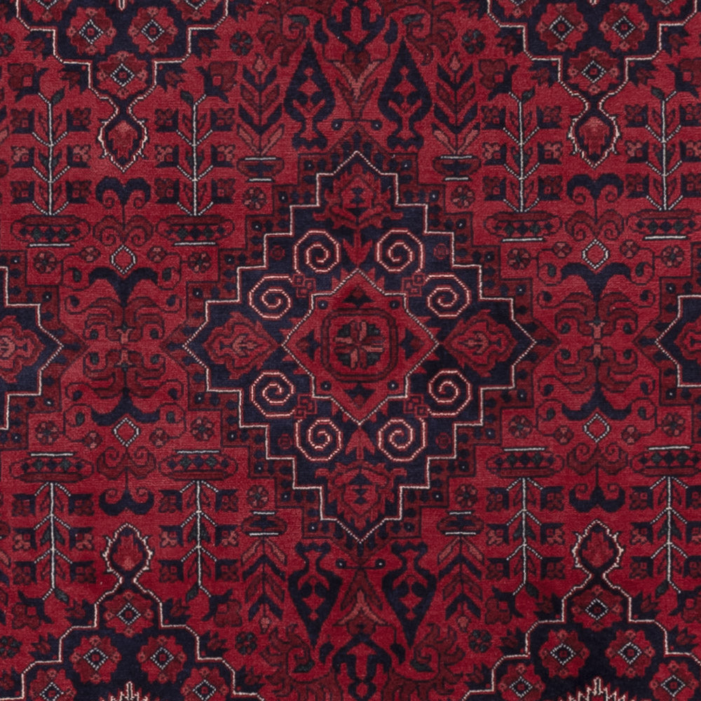 Afghan Rug - Royal - 301 x 201 cm - dark red