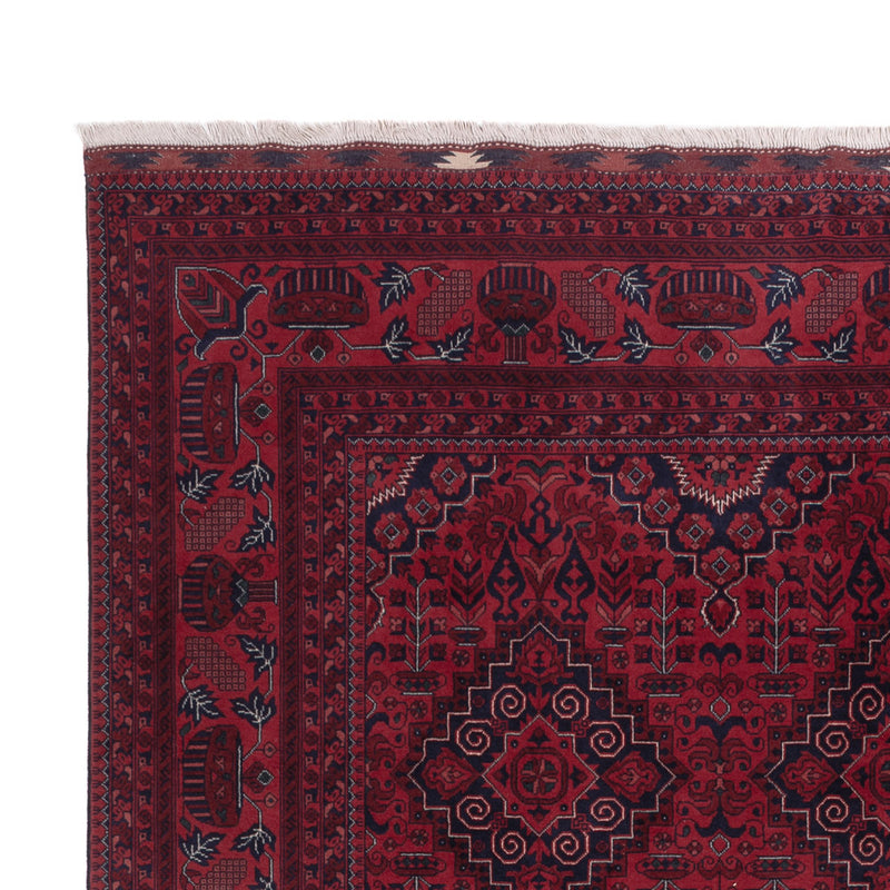 Afghan Rug - Royal - 301 x 201 cm - dark red