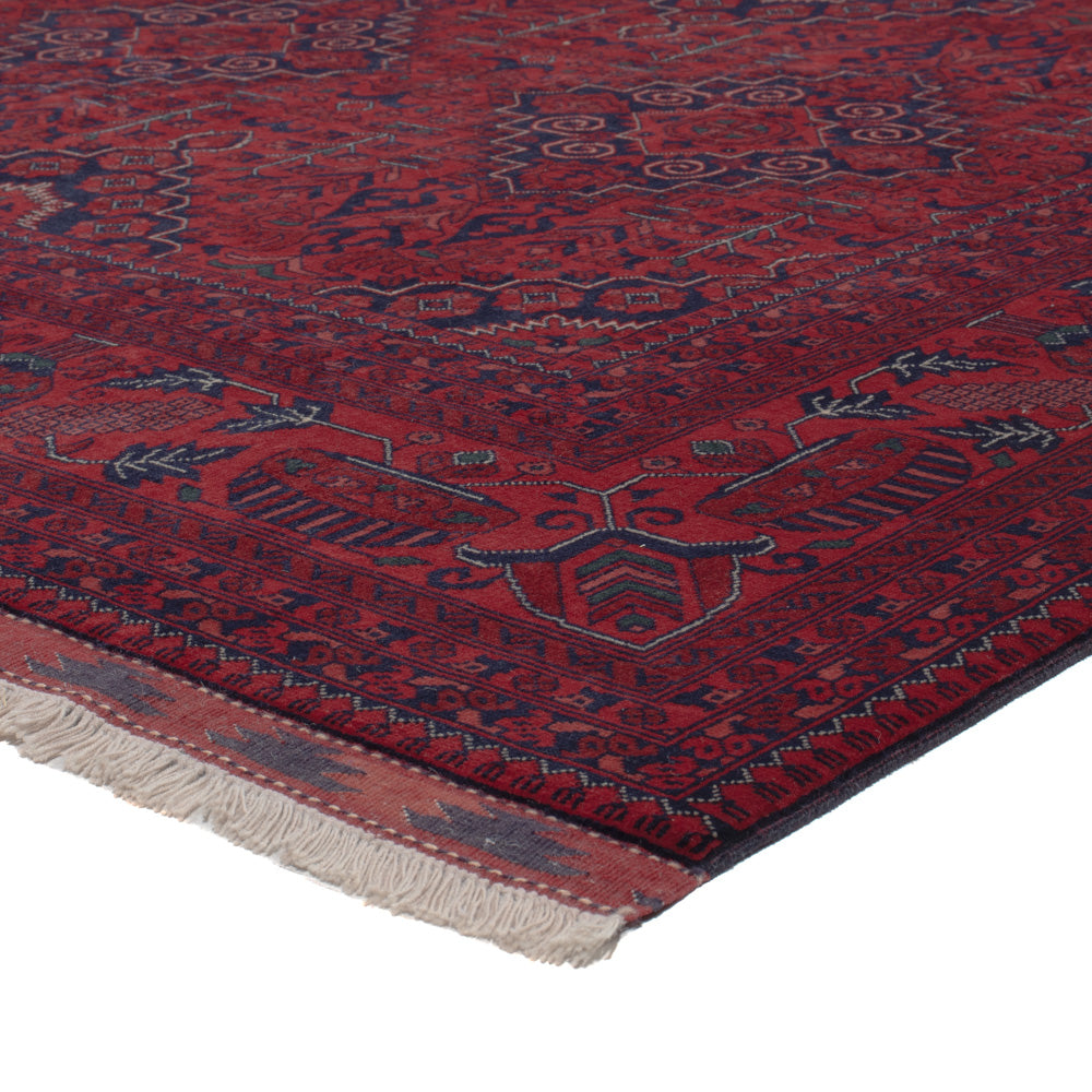 Afghan Rug - Royal - 301 x 201 cm - dark red