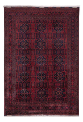 Afghan Rug - Royal - 296 x 200 cm - dark red