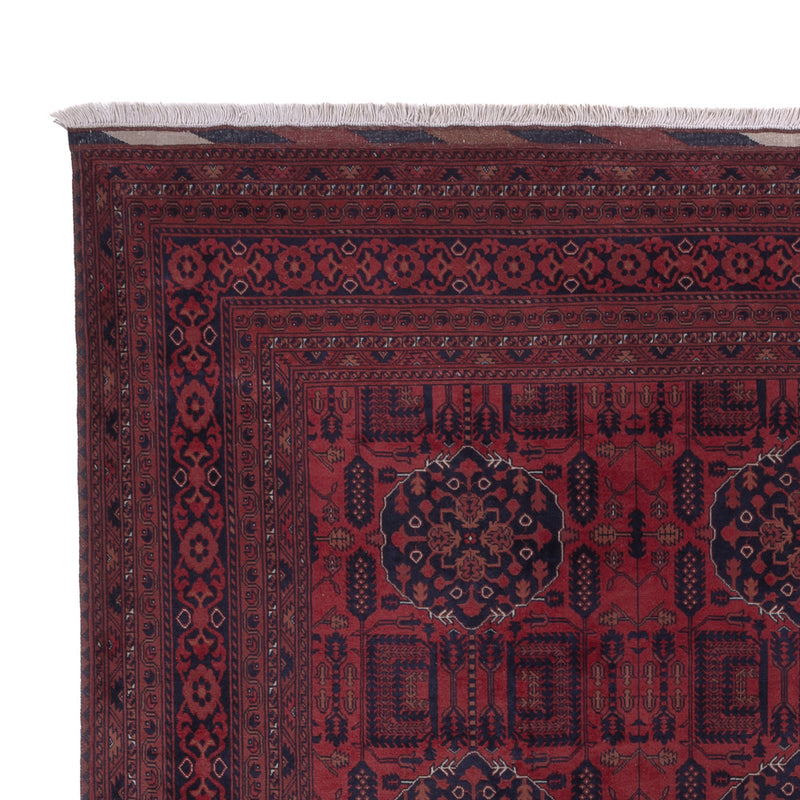 Afghan Rug - Royal - 296 x 200 cm - dark red