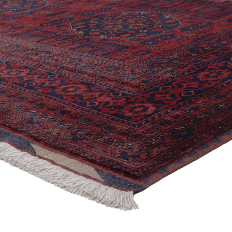 Afghan Rug - Royal - 296 x 200 cm - dark red