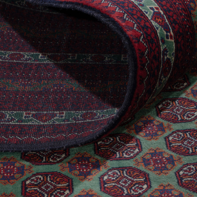 Afghan Rug - Royal - 291 x 201 cm - dark green