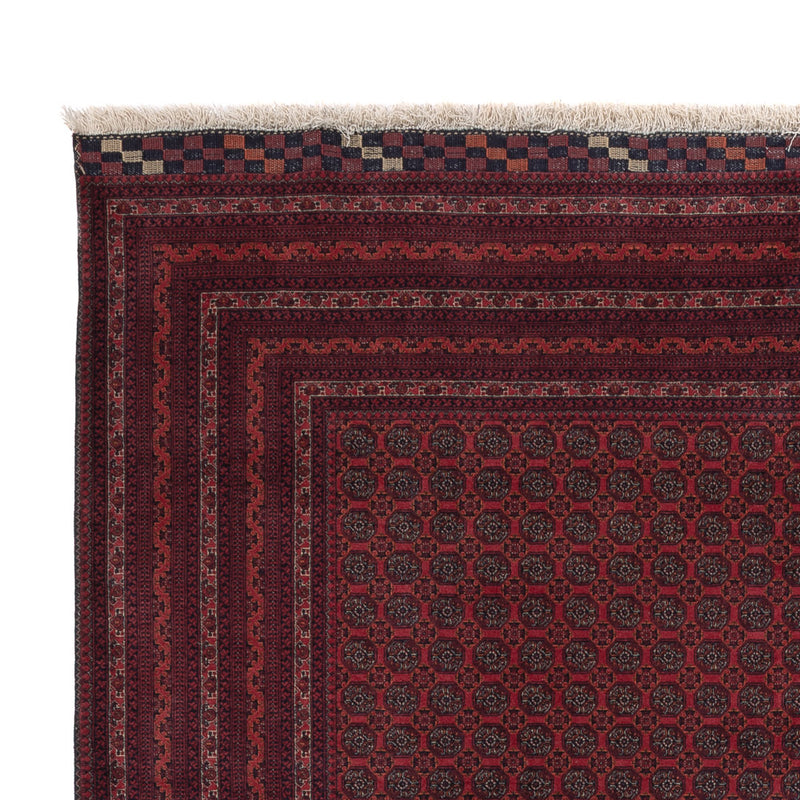 Afghan Rug - Royal - 297 x 198 cm - dark red
