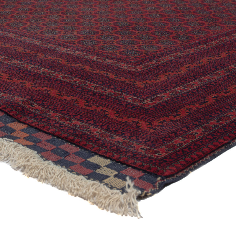 Afghan Rug - Royal - 297 x 198 cm - dark red