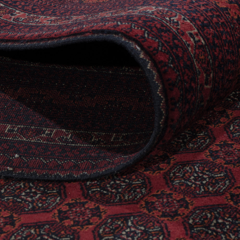 Afghan Rug - Royal - 297 x 198 cm - dark red