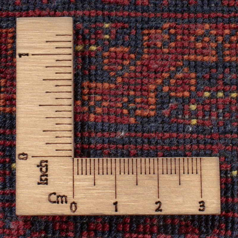 Afghan Rug - Royal - 295 x 206 cm - dark red