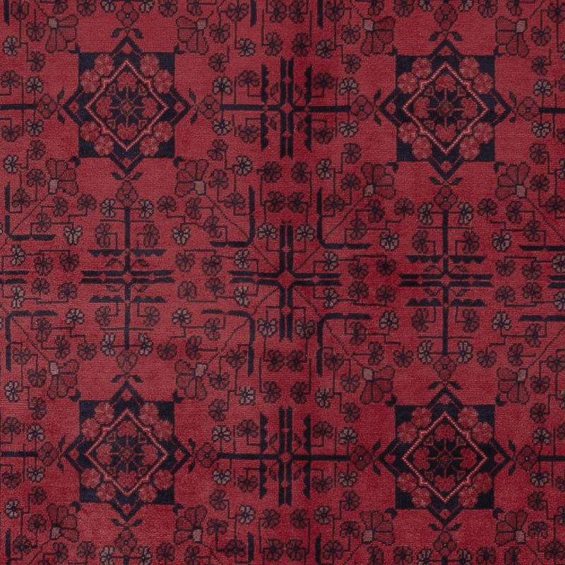 Afghan Rug - Royal - 297 x 200 cm - dark red