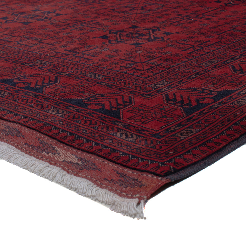 Afghan Rug - Royal - 297 x 200 cm - dark red