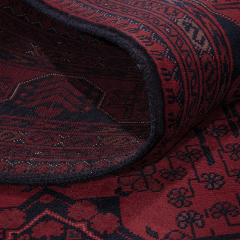 Afghan Rug - Royal - 297 x 200 cm - dark red