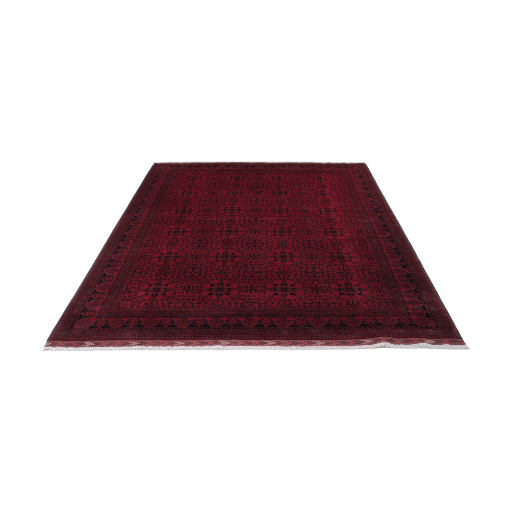 Afghan Rug - Royal - 297 x 200 cm - dark red