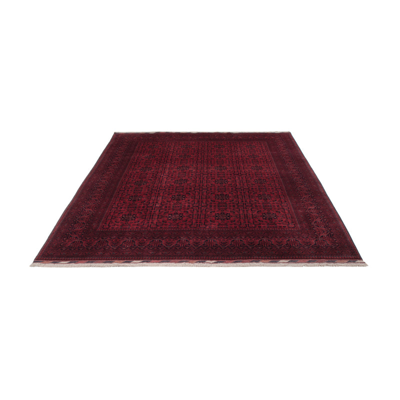 Afghan Rug - Royal - 291 x 201 cm - dark red