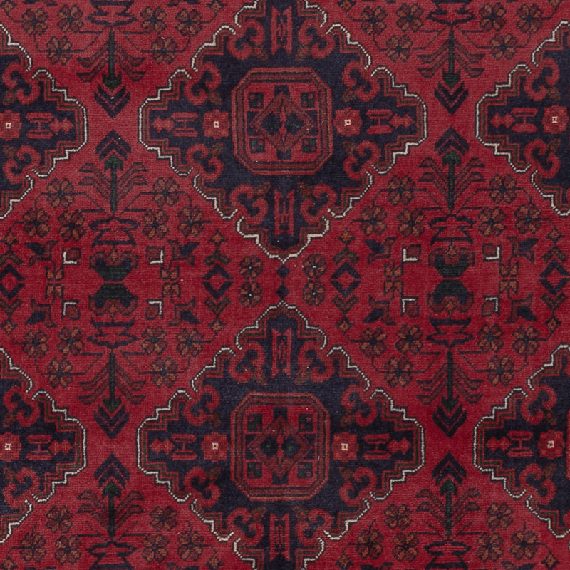 Afghan Rug - Kunduz - 324 x 202 cm - dark red