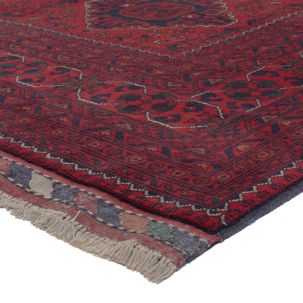 Afghan Rug - Kunduz - 324 x 202 cm - dark red