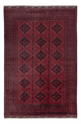 Afghan Rug - Kunduz - 298 x 200 cm - dark red