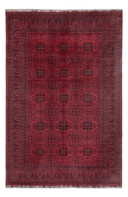 Afghan Rug - Kunduz - 302 x 200 cm - dark red