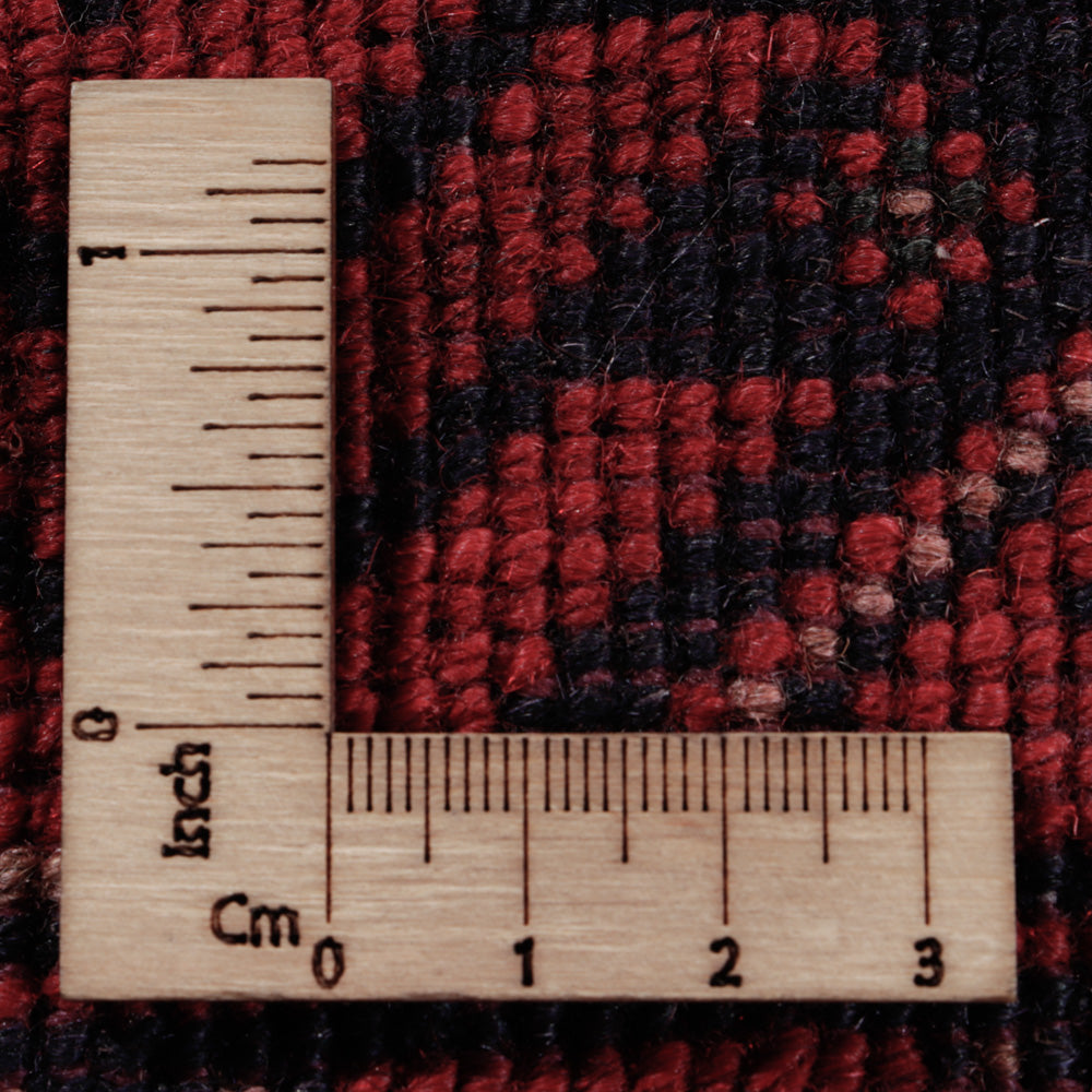 Afghan Teppich - Kunduz - 302 x 200 cm - dunkelrot