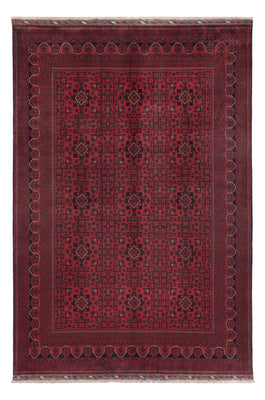 Afghan Rug - Kunduz - 295 x 198 cm - dark red