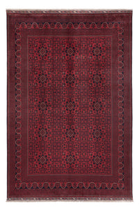 Afghan Rug - Kunduz - 295 x 198 cm - dark red