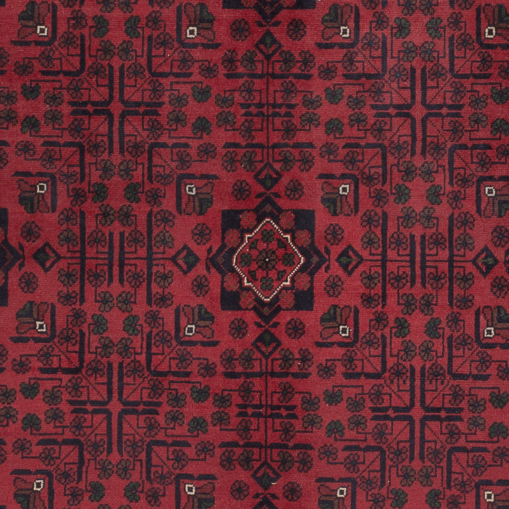Afghan Rug - Kunduz - 295 x 198 cm - dark red