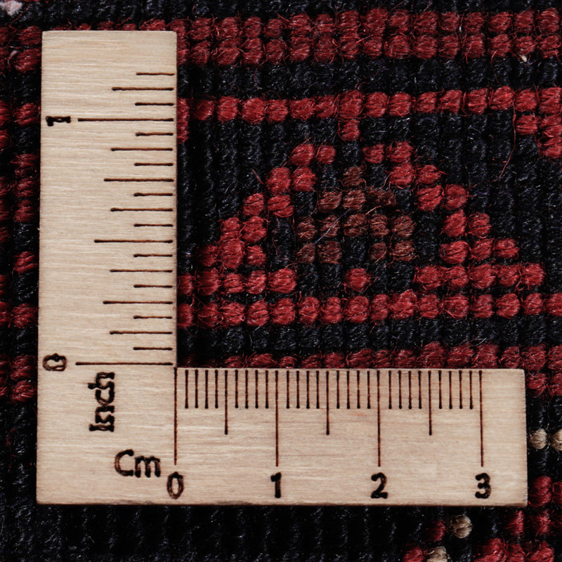 Afghan Rug - Kunduz - 295 x 198 cm - dark red