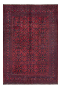 Afghan Rug - Kunduz - 292 x 200 cm - dark red