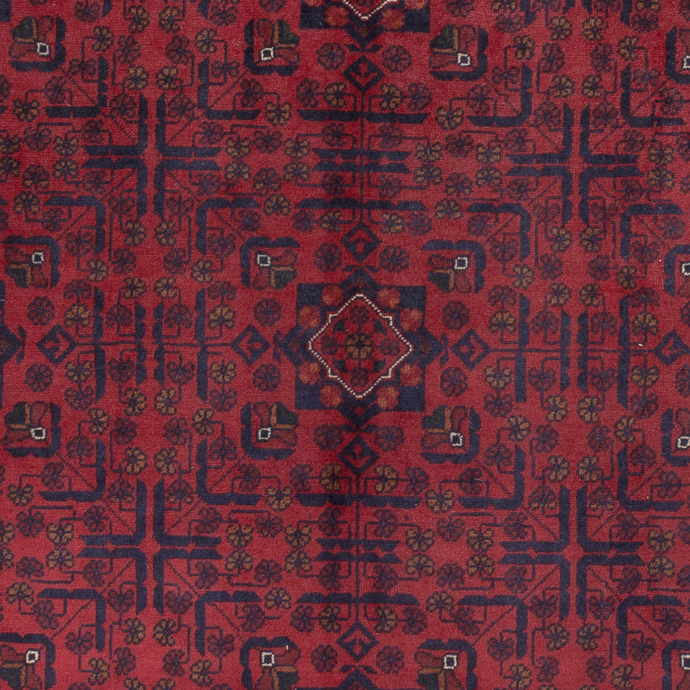Afghan Rug - Kunduz - 292 x 200 cm - dark red