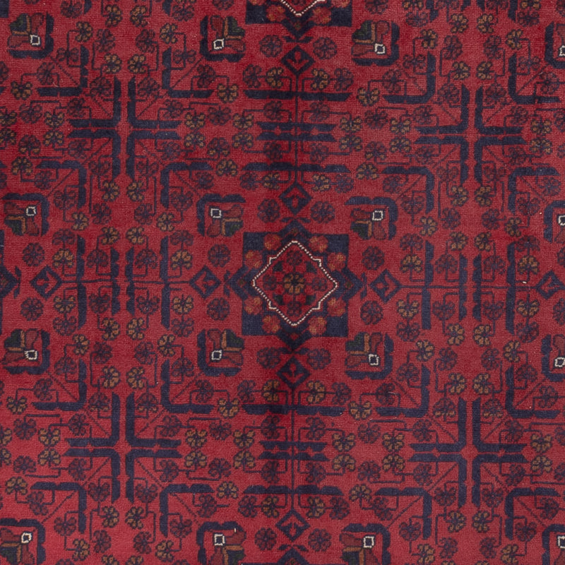 Afghan Rug - Kunduz - 292 x 200 cm - dark red