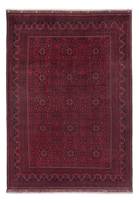 Afghan Teppich - Kunduz - 288 x 204 cm - dunkelrot