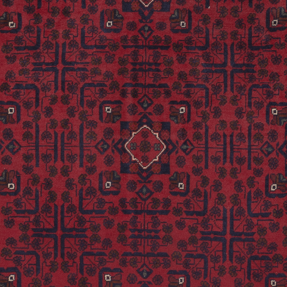 Afghan Rug - Kunduz - 288 x 204 cm - dark red