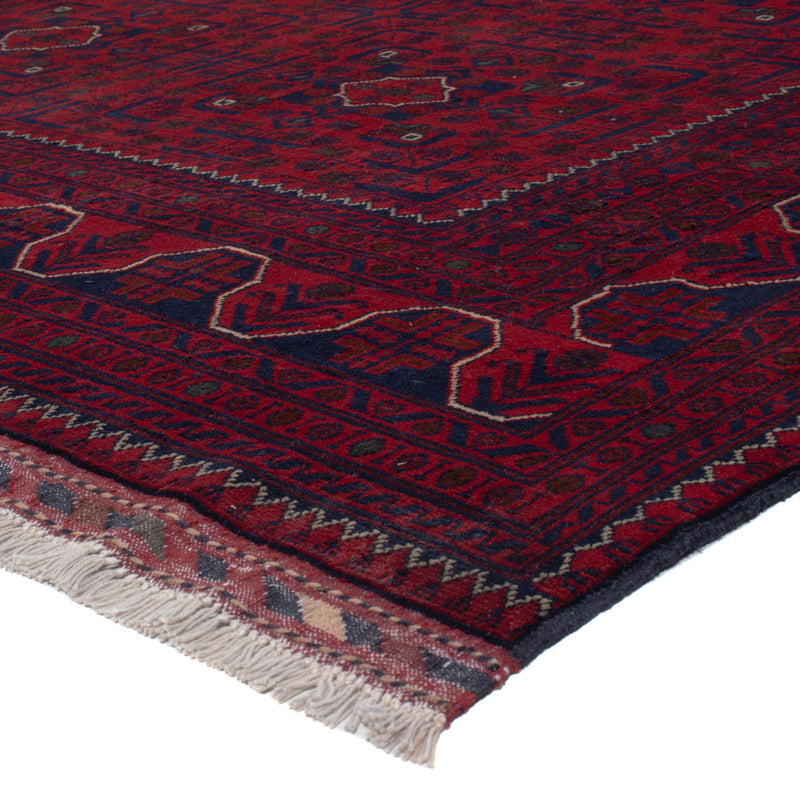 Afghan Rug - Kunduz - 288 x 204 cm - dark red