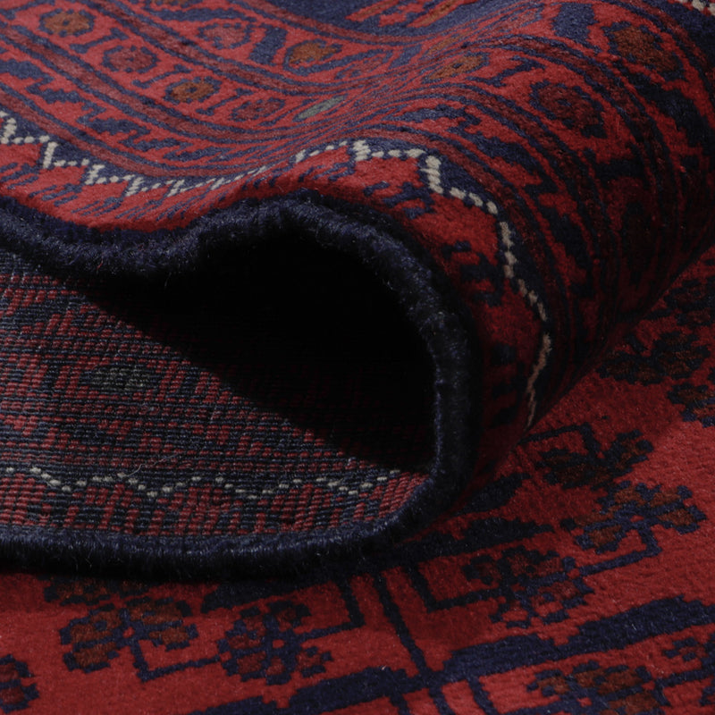 Afghan Rug - Kunduz - 288 x 204 cm - dark red