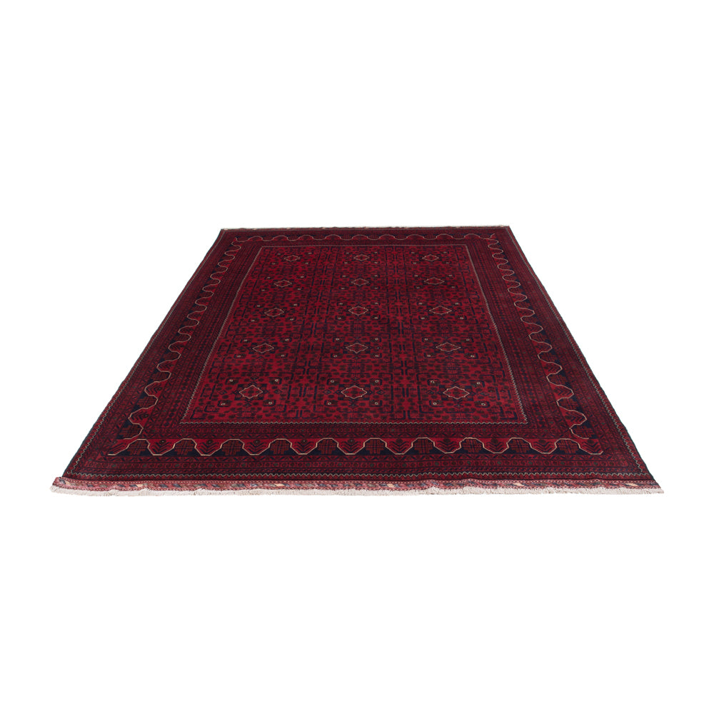 Afghan Rug - Kunduz - 288 x 204 cm - dark red