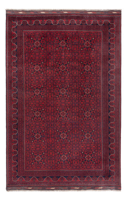 Afghan Rug - Kunduz - 296 x 197 cm - dark red