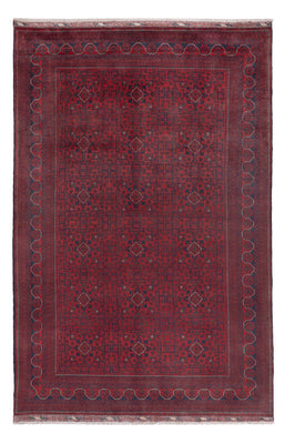 Afghan Rug - Kunduz - 299 x 197 cm - dark red
