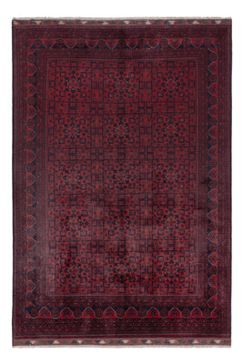 Afghan Rug - Kunduz - 288 x 198 cm - dark red