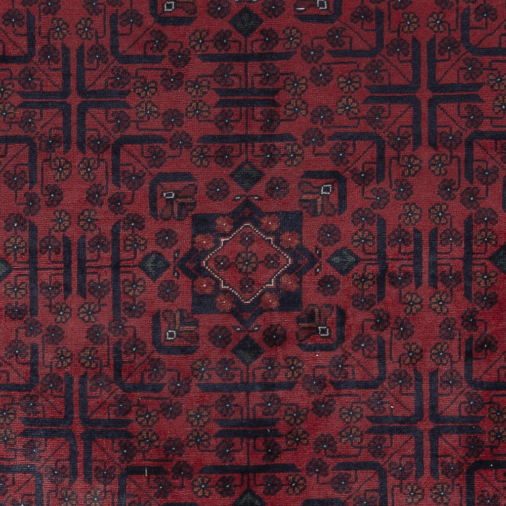 Afghan Rug - Kunduz - 288 x 198 cm - dark red