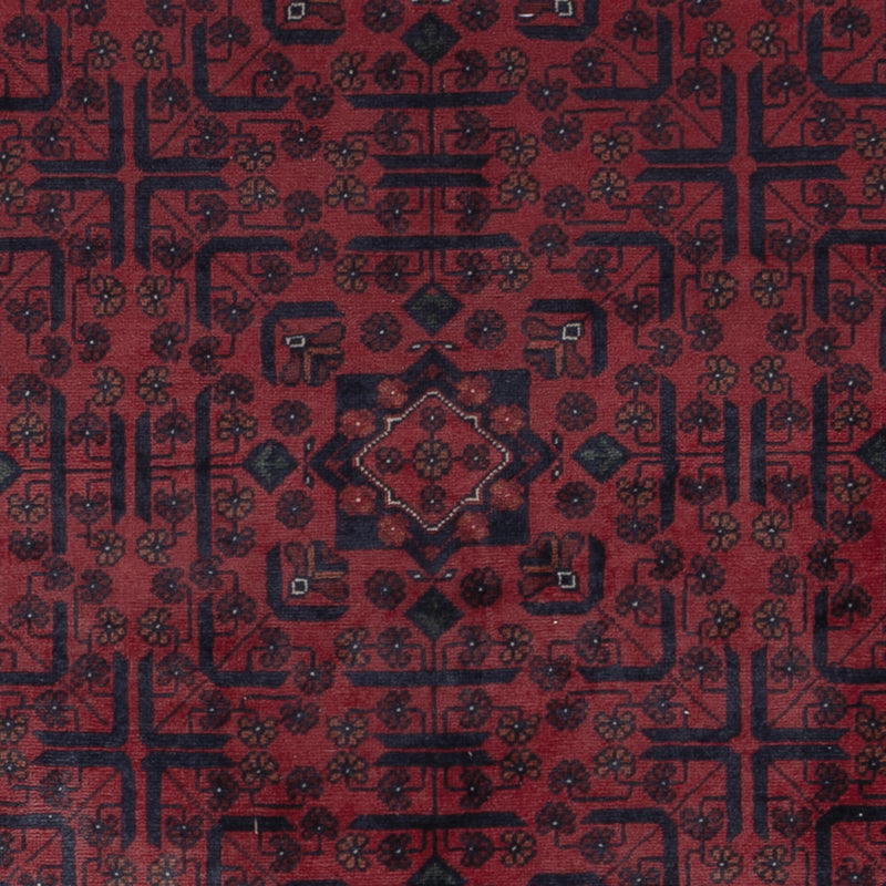 Afghan Rug - Kunduz - 288 x 198 cm - dark red