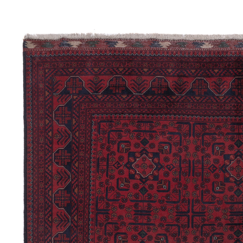 Afghan Rug - Kunduz - 288 x 198 cm - dark red
