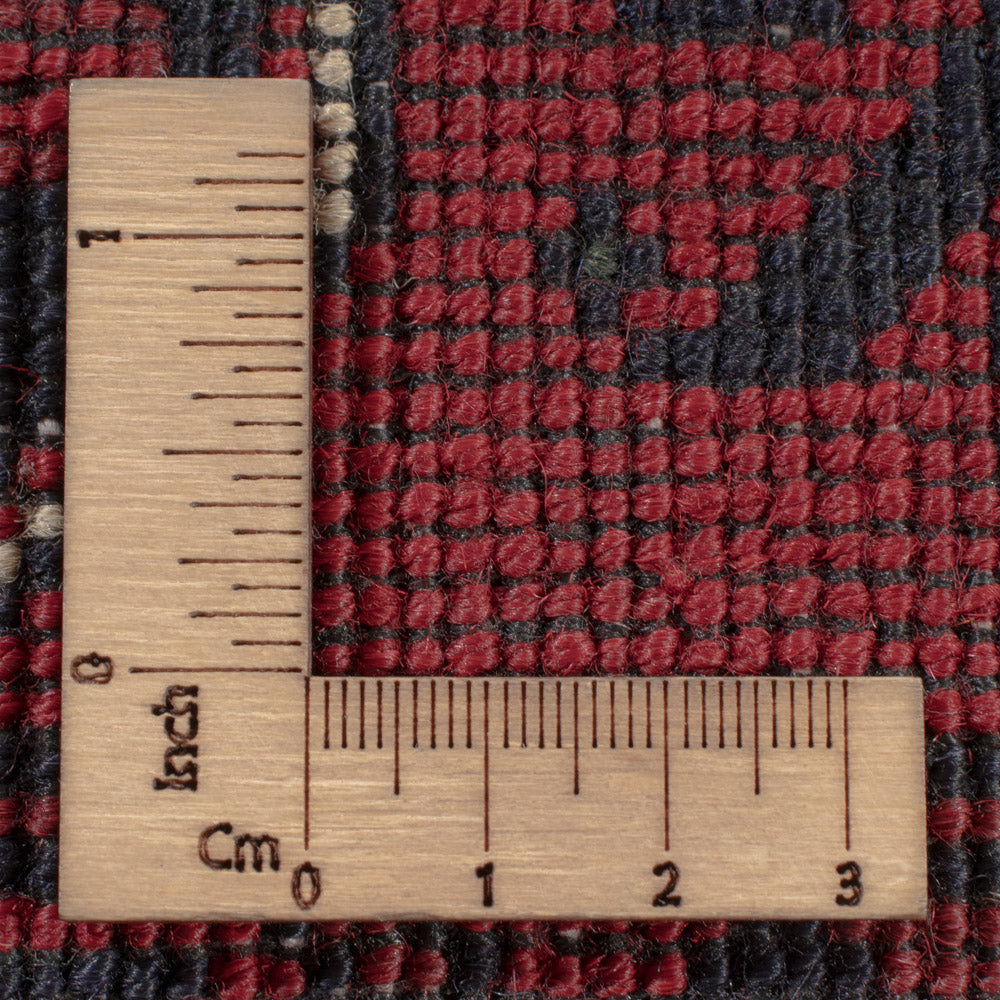 Afghan Rug - Kunduz - 300 x 197 cm - dark red