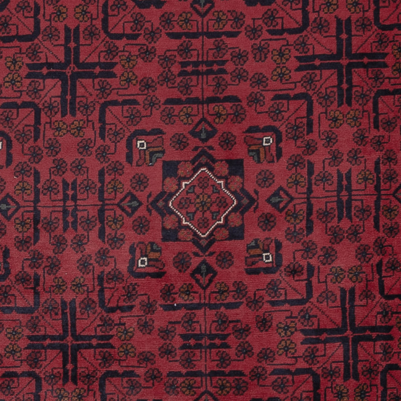 Afghan Rug - Kunduz - 288 x 194 cm - dark red