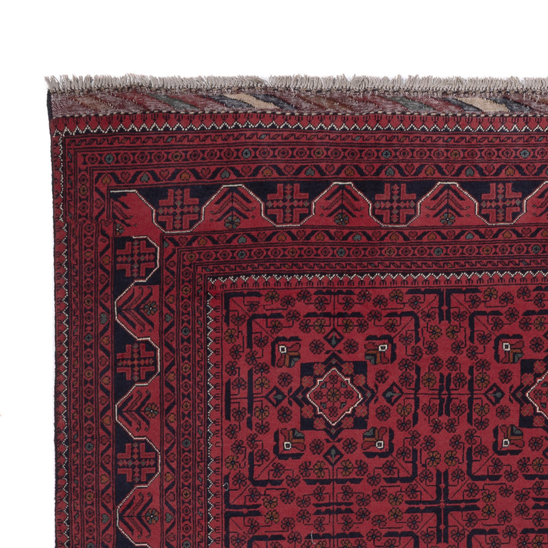 Afghan Rug - Kunduz - 288 x 194 cm - dark red