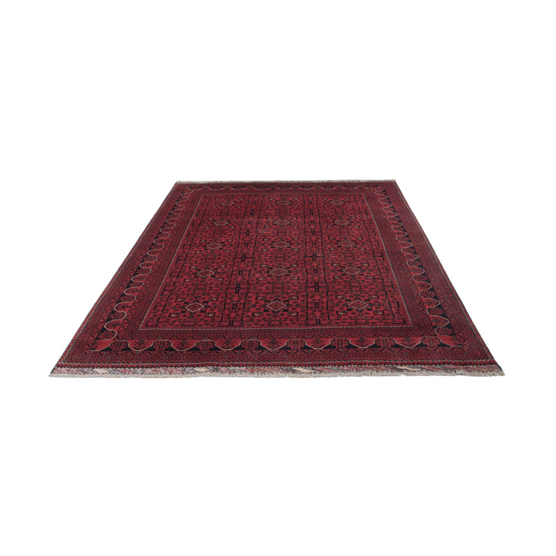 Afghan Rug - Kunduz - 288 x 194 cm - dark red