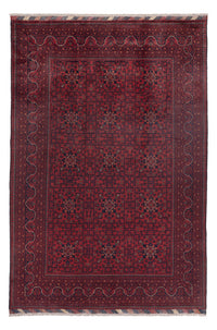 Afghan Rug - Kunduz - 290 x 199 cm - dark red