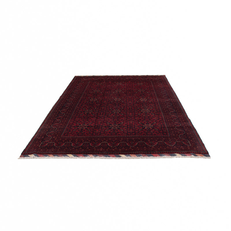 Afghan Rug - Kunduz - 290 x 199 cm - dark red