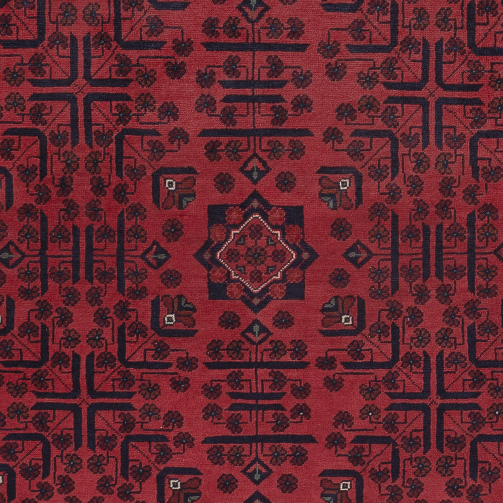 Afghan Rug - Kunduz - 292 x 203 cm - dark red