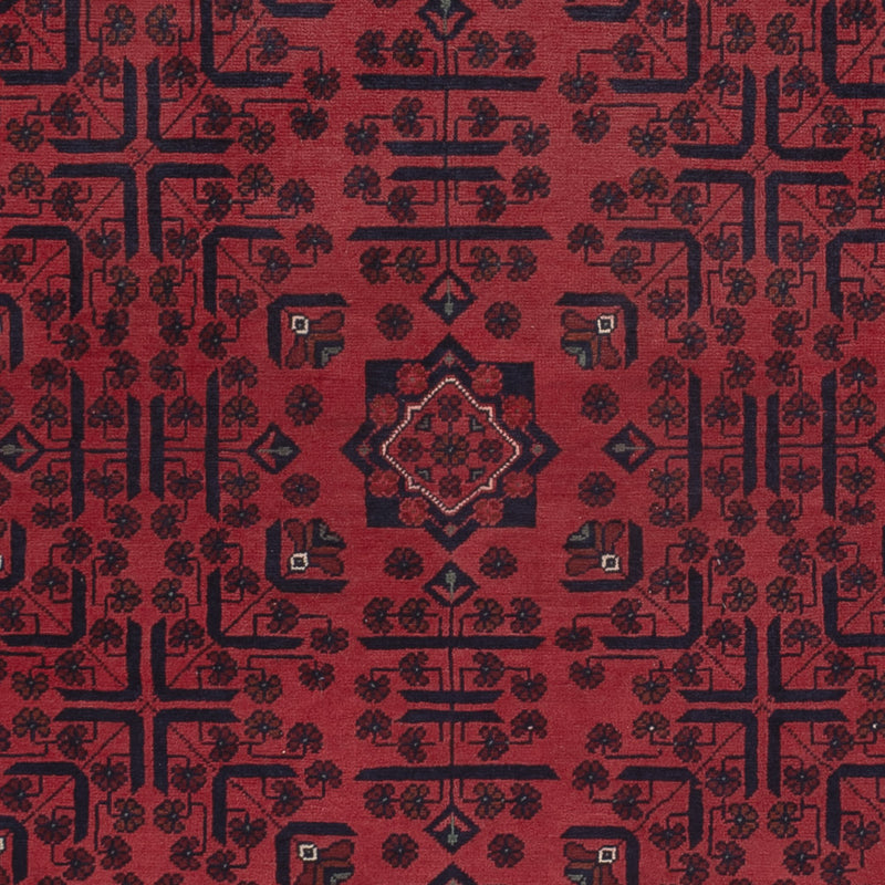 Afghan Rug - Kunduz - 292 x 203 cm - dark red