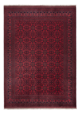 Afghan Rug - Royal - 288 x 202 cm - dark red