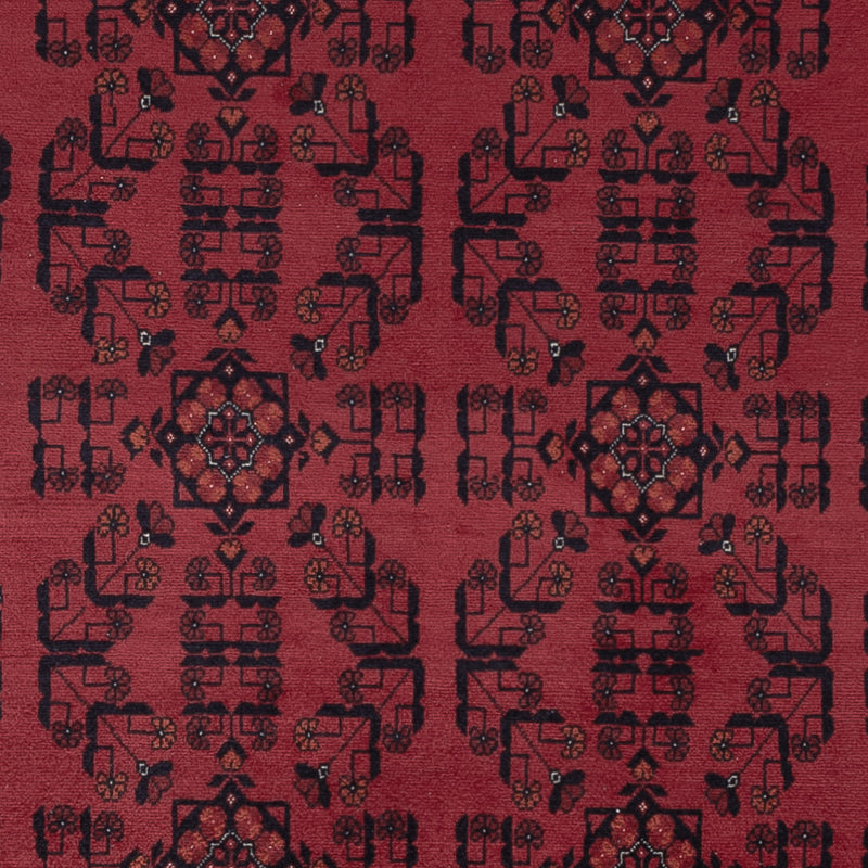 Afghan Rug - Royal - 290 x 197 cm - dark red